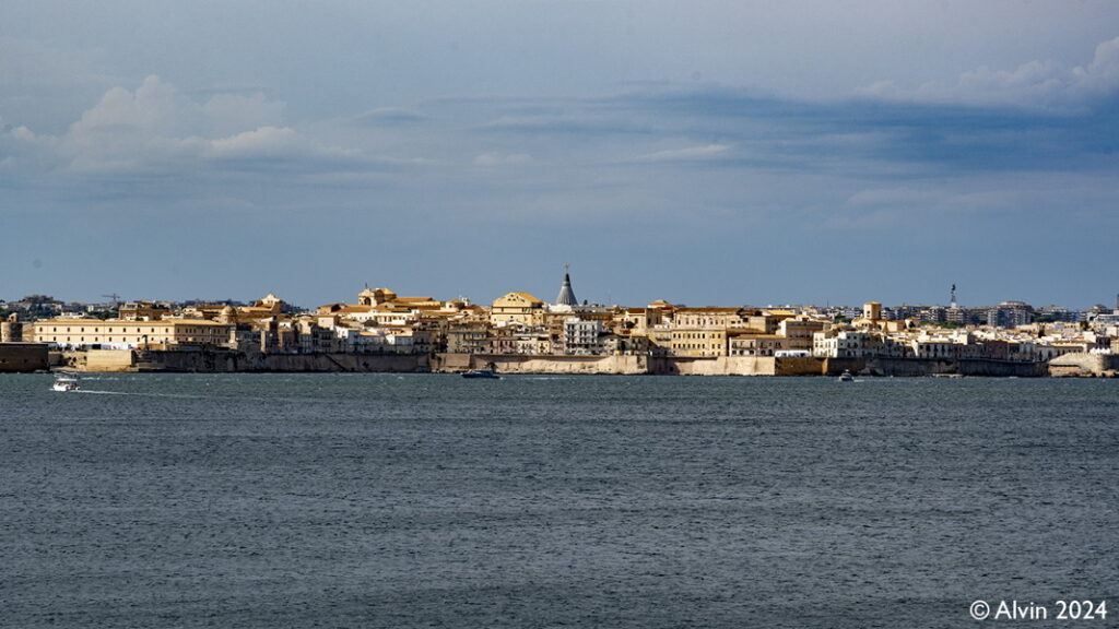 Blick nach Ortigia